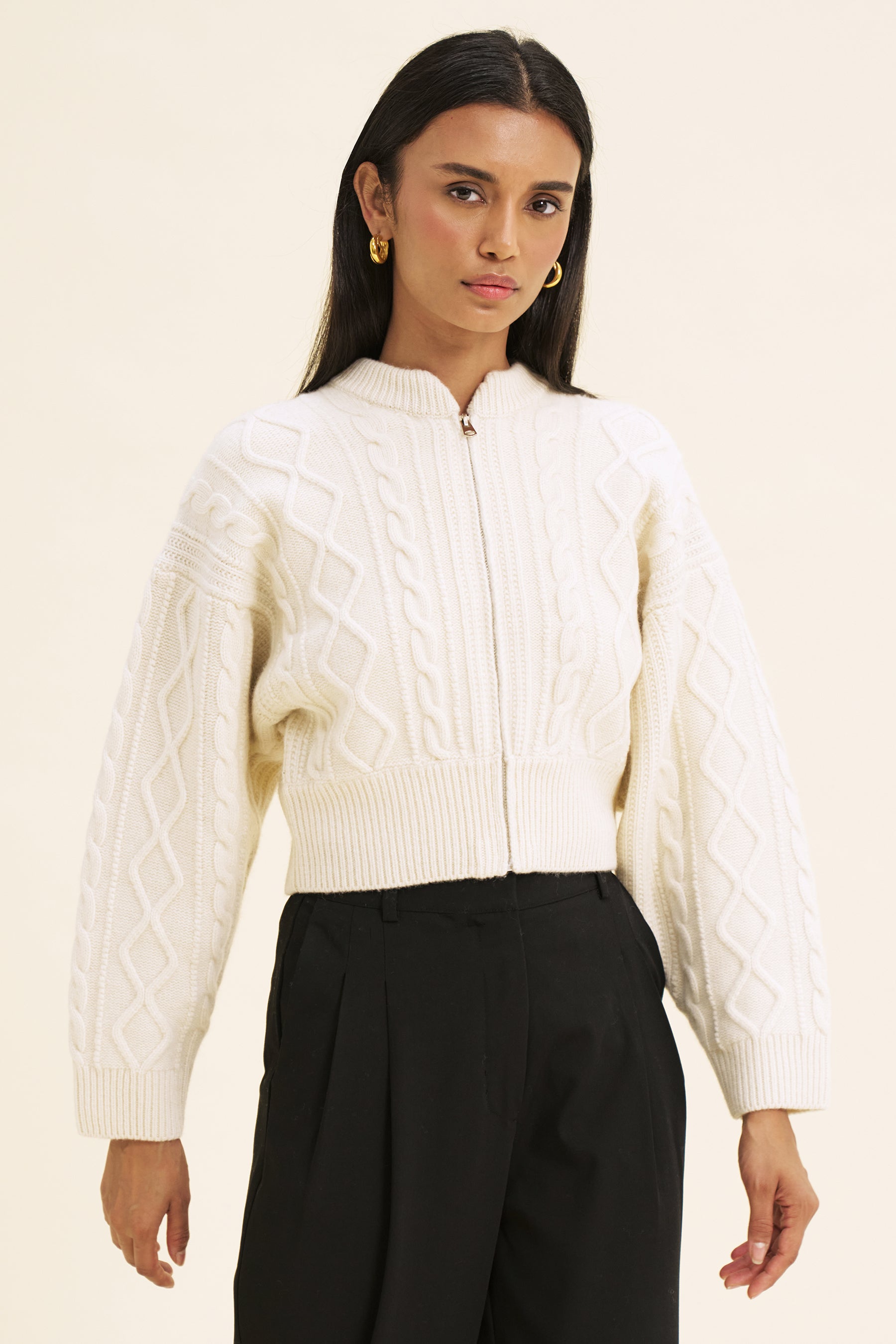 CLARA CARDIGAN - CREAM