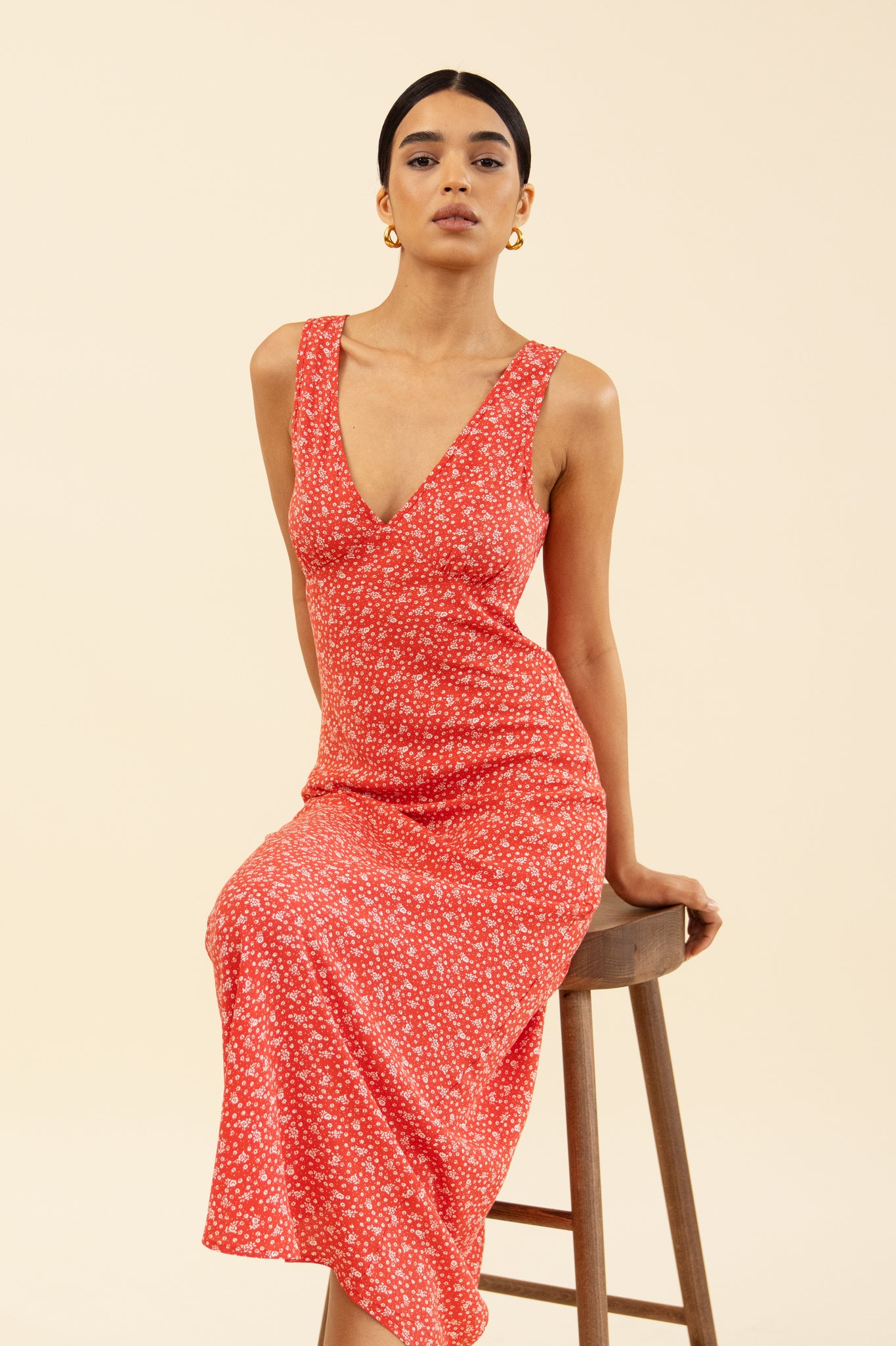 Rustic Rouge Dress MATHILDA DRESS - ROUGE FLEUR – SISTERHOOD