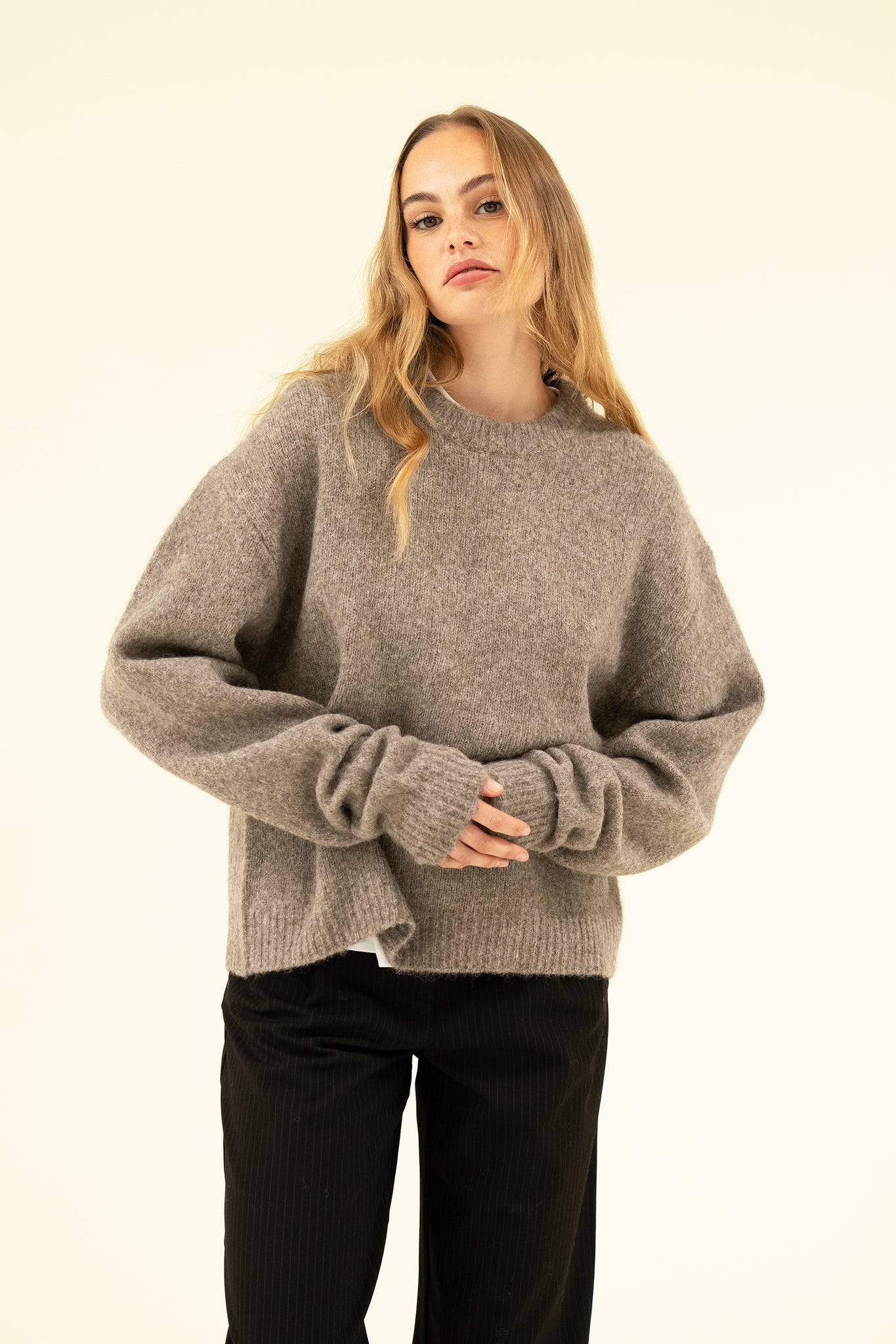 AURORA KNIT - SMOKE