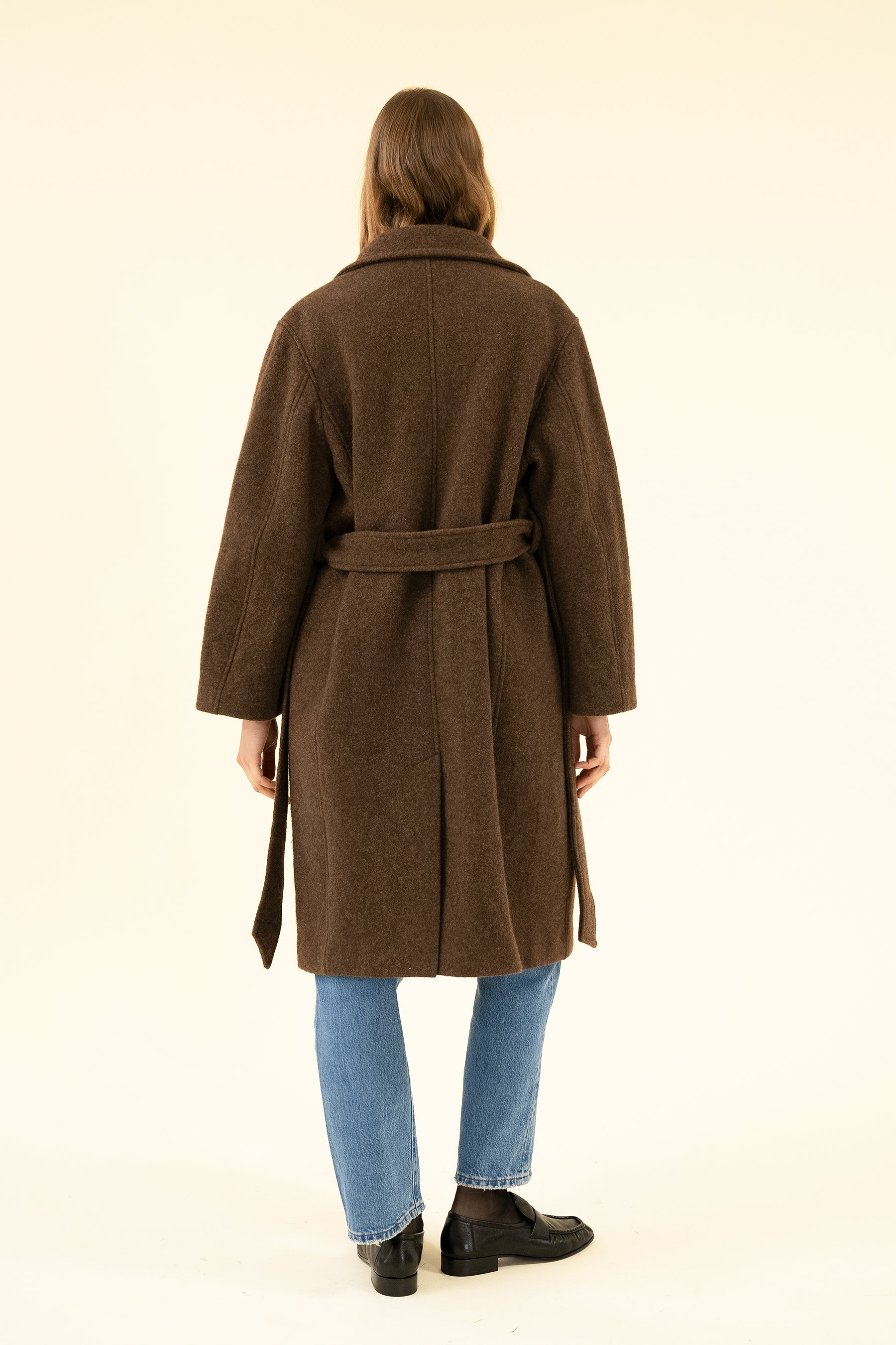 BRIANNA COAT - BRUN – SISTERHOOD