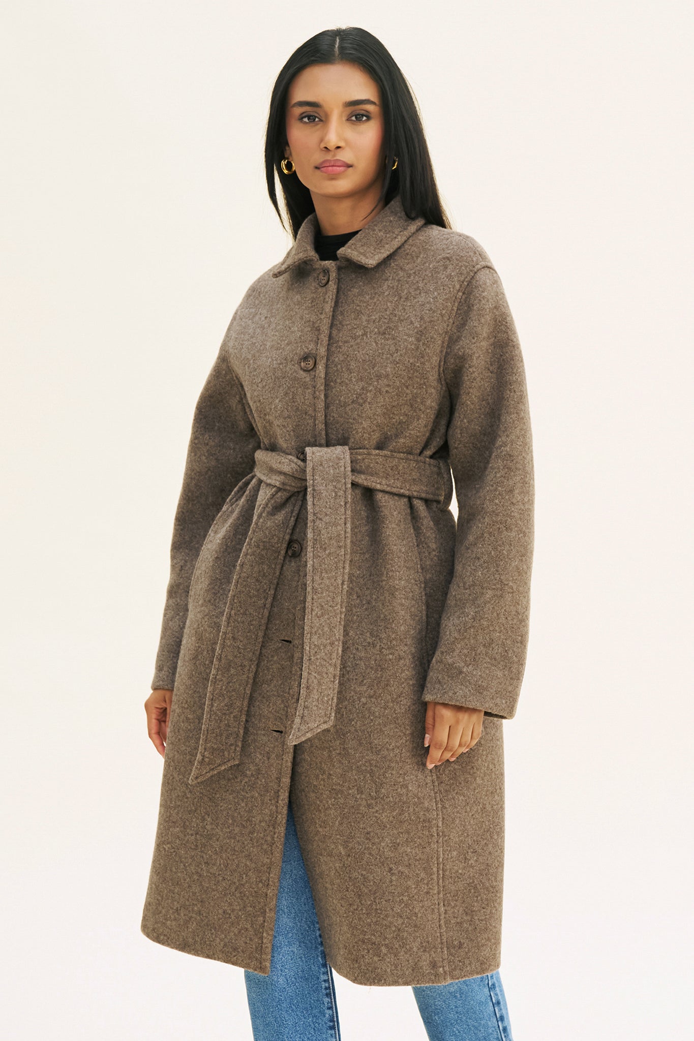BRIANNA COAT - MINK