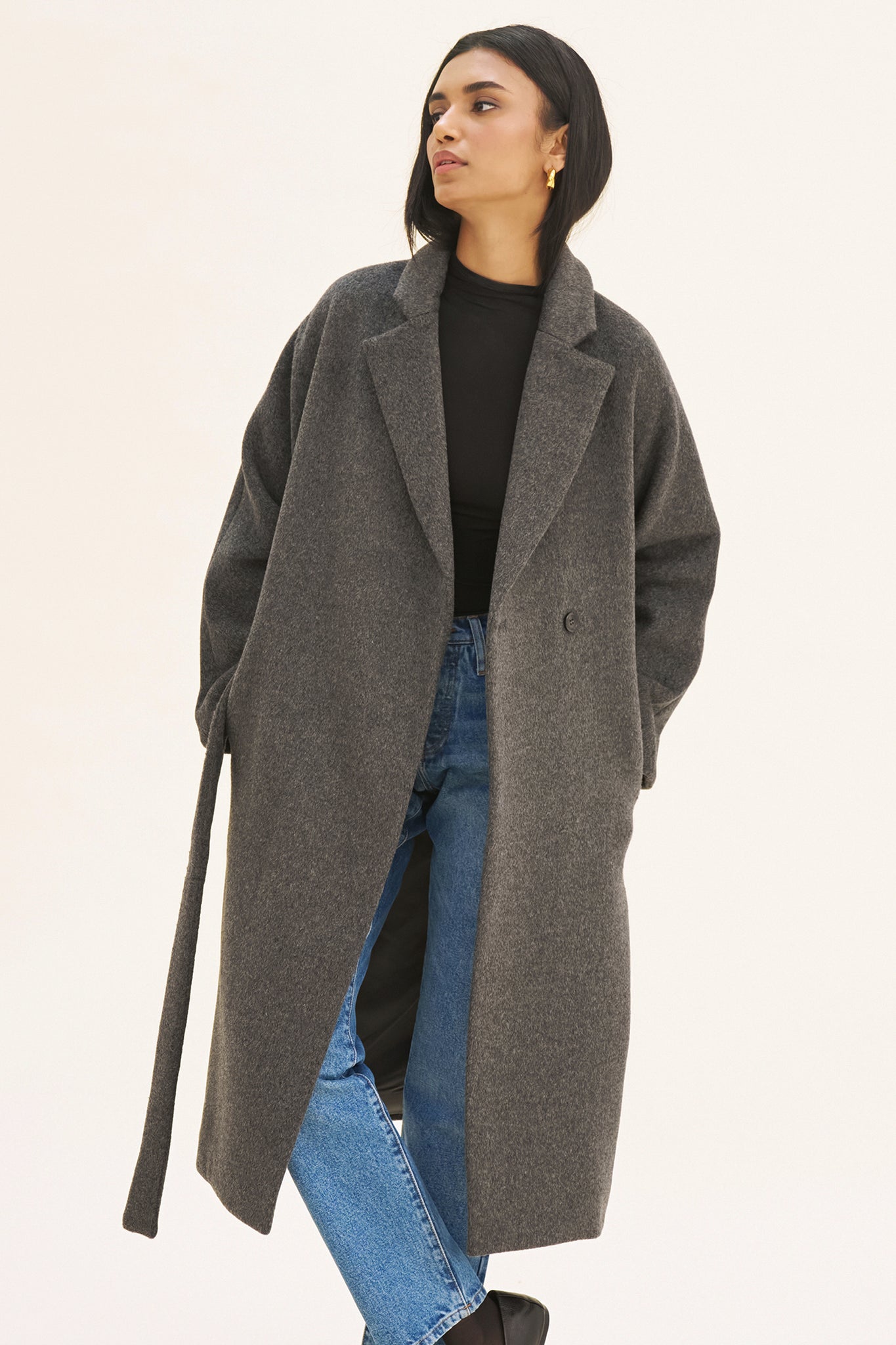 MABE COAT - GREY