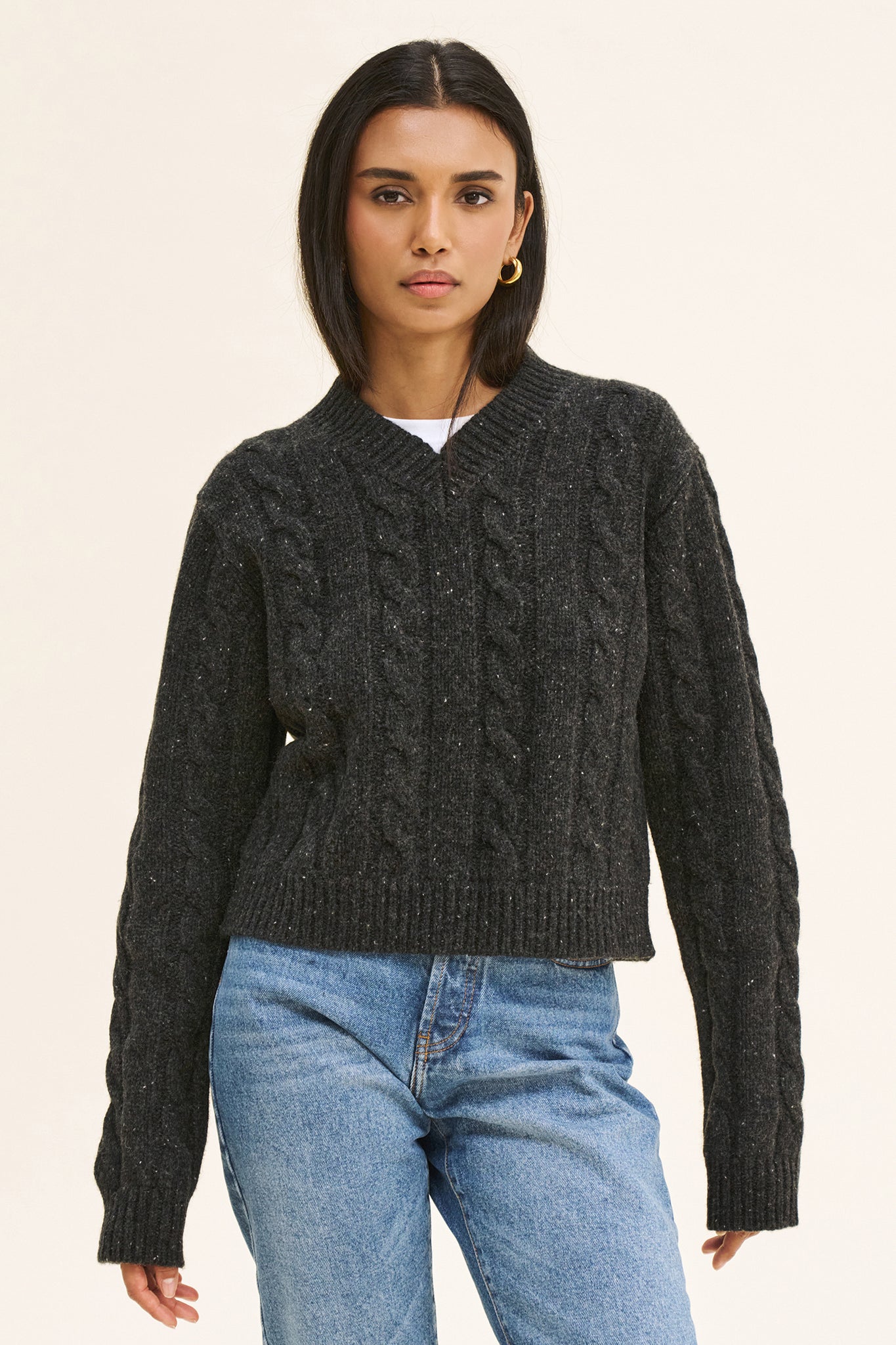 JOSIE KNIT - CHARCOAL
