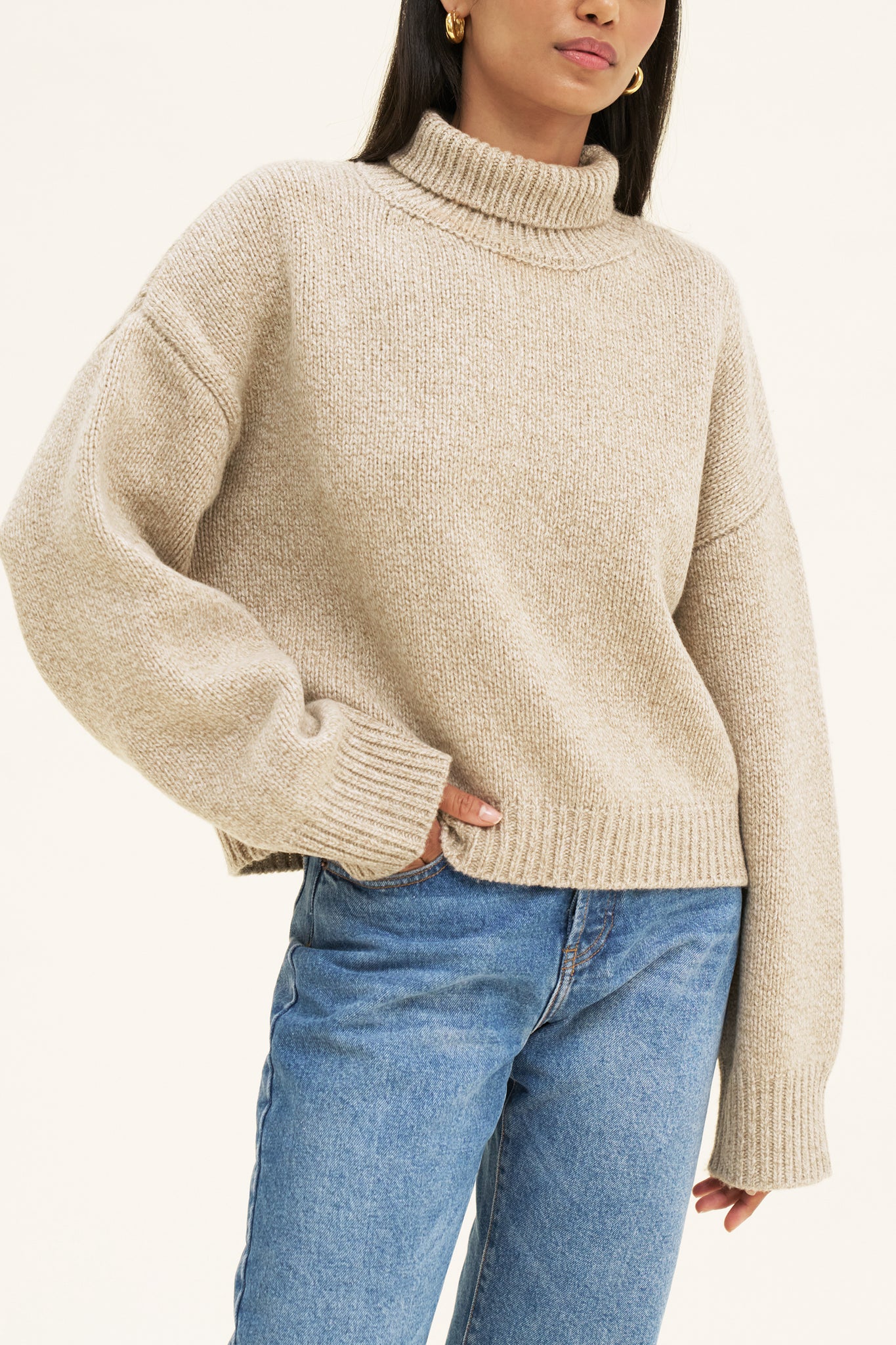 HAILEY KNIT - OAT