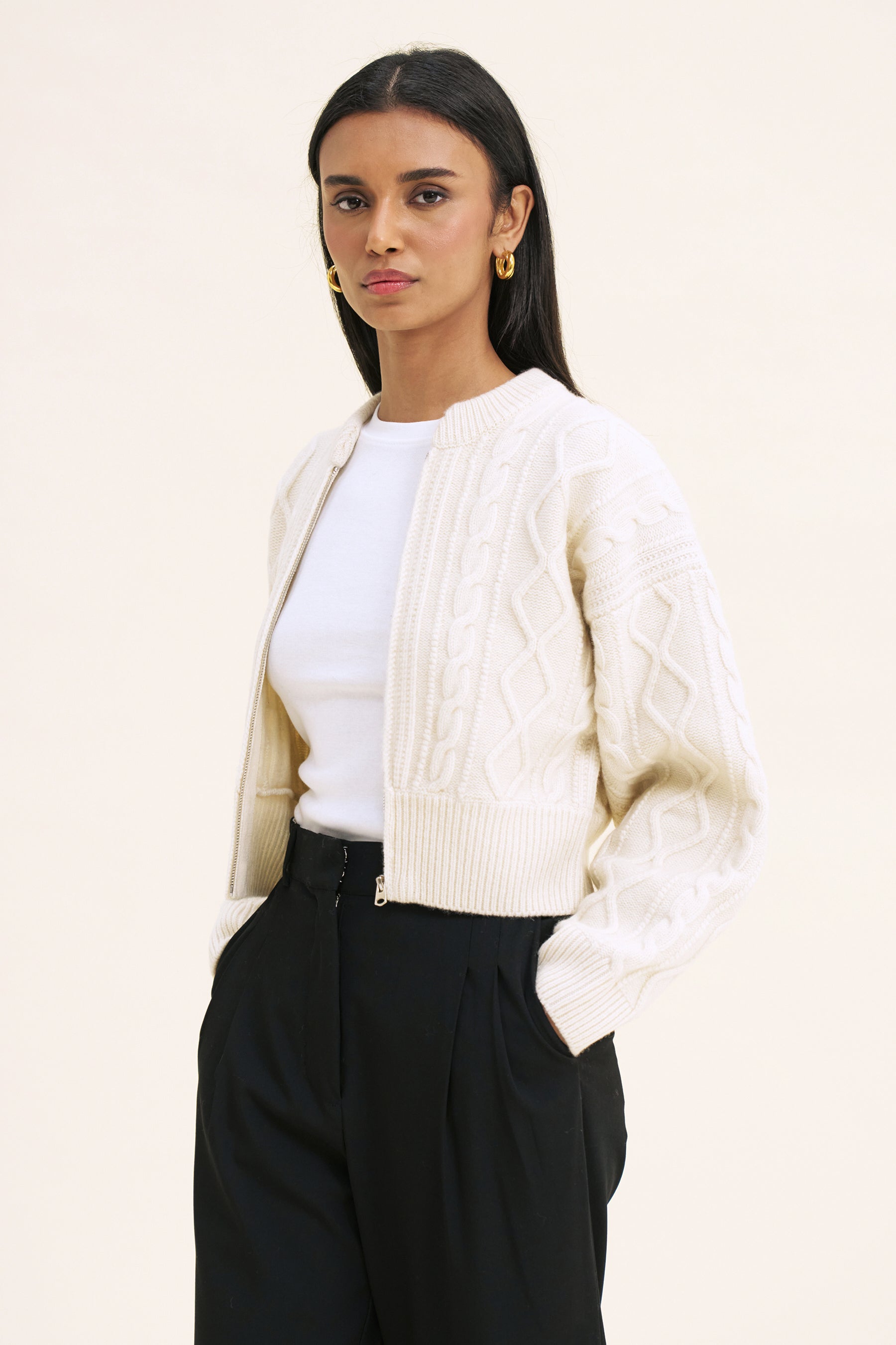 CLARA CARDIGAN - CREAM – SISTERHOOD