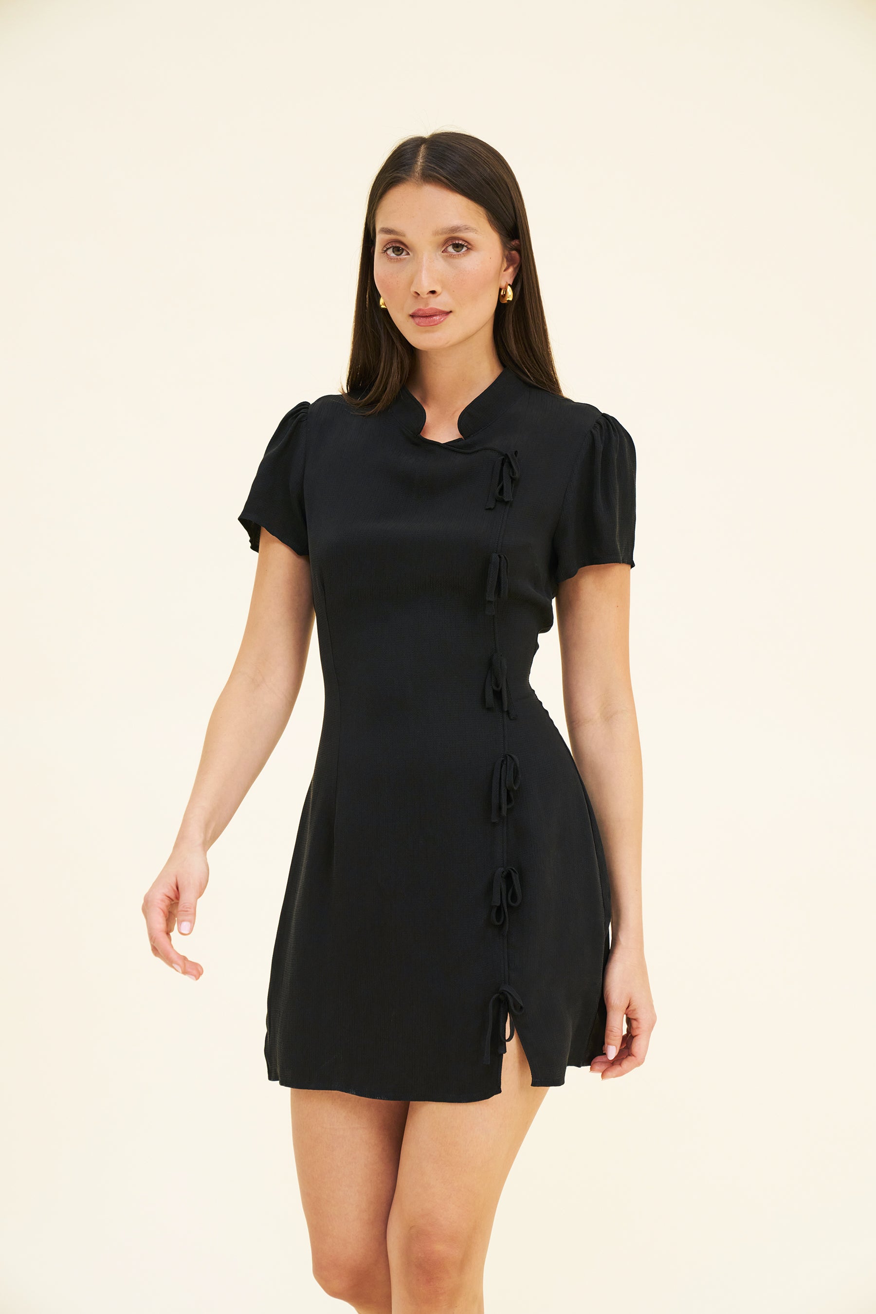 YUA DRESS - NOIR – SISTERHOOD