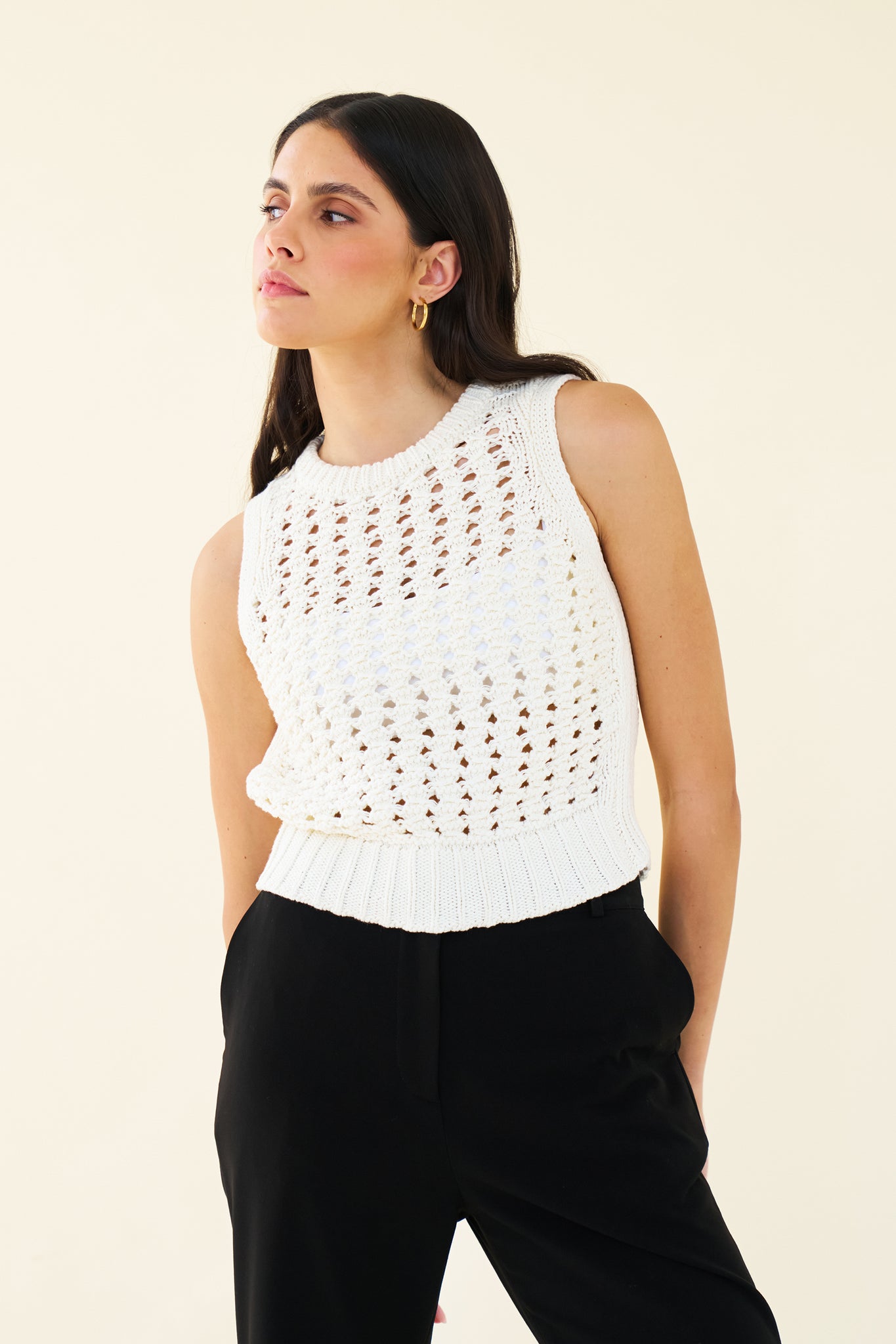RILEY KNIT - CREAM