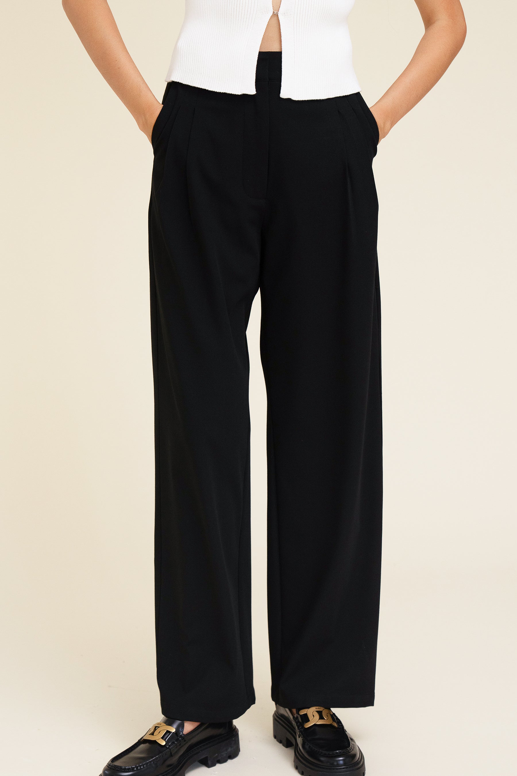 【PORTERNA】Naan st trouser YANA TROUSER - NOIR – SISTERHOOD
